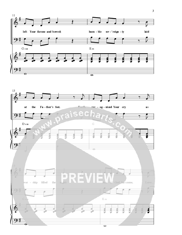 God In Flesh And Blood (Choral Anthem SATB) Anthem (SATB/Piano) (Travis Ryan / Lillenas Choral / Arr. Russell Mauldin)