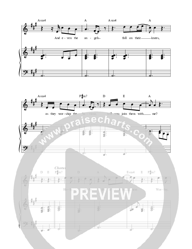 The Saviour Is Here Piano/Melody (ICF Worship)