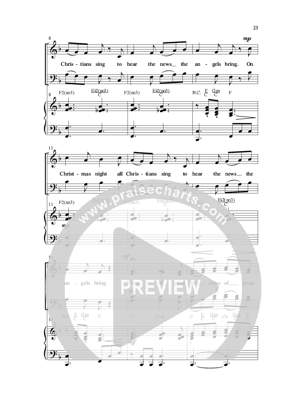 Forever God Is With Us (9 Song Collection) Song 3 (Piano SATB) (Word Music Choral)