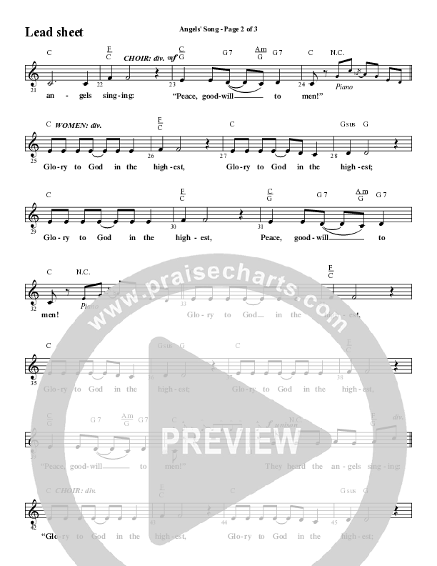 Forever God Is With Us (9 Song Collection) Song 6 (Lead & Chords) (Word Music Choral)