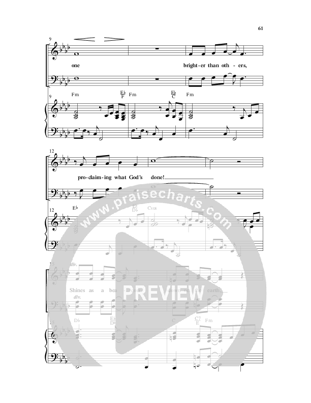 Forever God Is With Us (9 Song Collection) Song 7 (Piano SATB) (Word Music Choral)