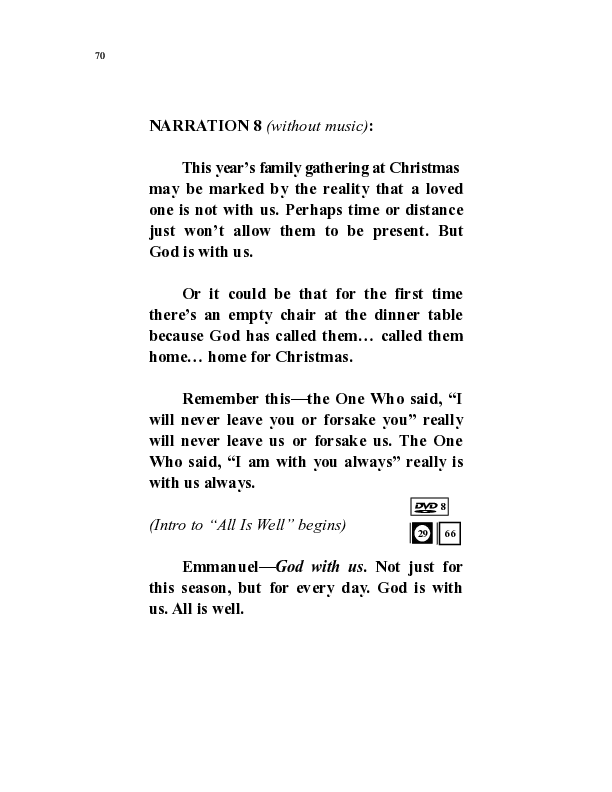 Forever God Is With Us (9 Song Collection) Song 8 (Piano SATB) (Word Music Choral)