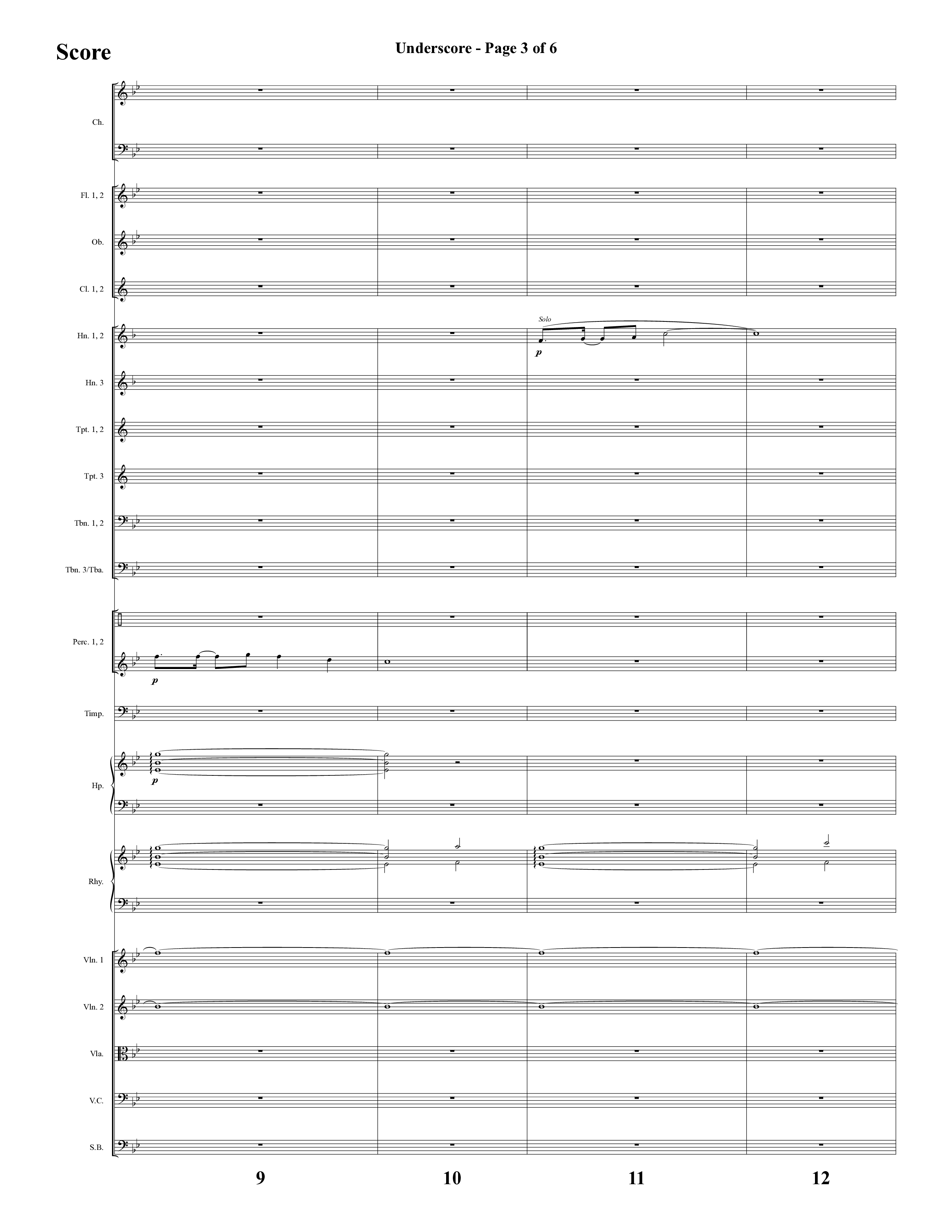 What A Glorious Night (9 Song Collection) Song 2 (Orchestration) (Word Music Choral)