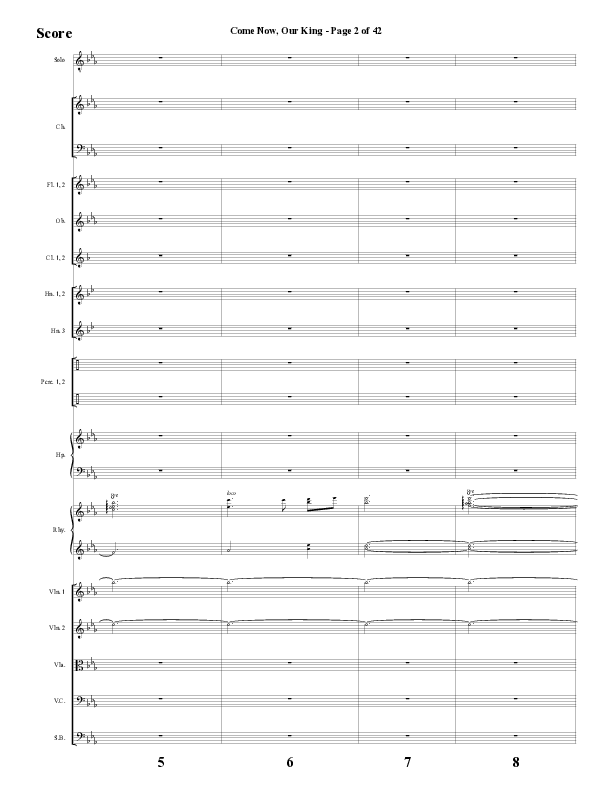 What A Glorious Night (9 Song Collection) Song 5 (Orchestration) (Word Music Choral)