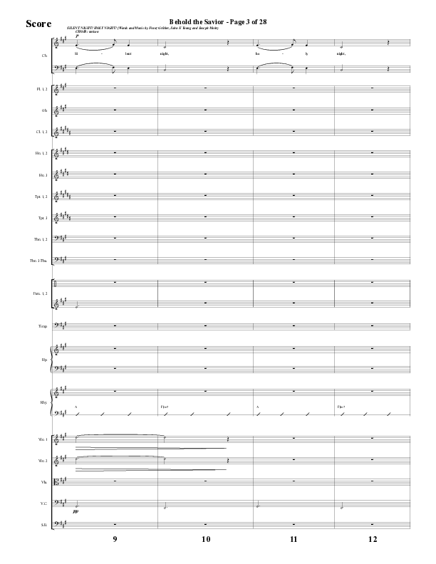 What A Glorious Night (9 Song Collection) Song 7 (Orchestration) (Word Music Choral)