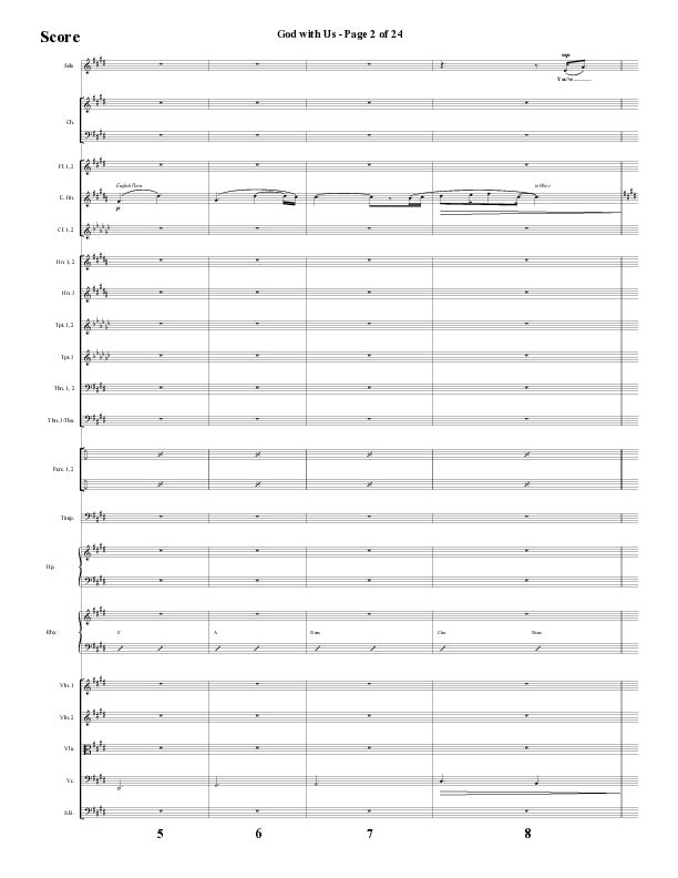 What A Glorious Night (9 Song Collection) Song 8 (Orchestration) (Word Music Choral)