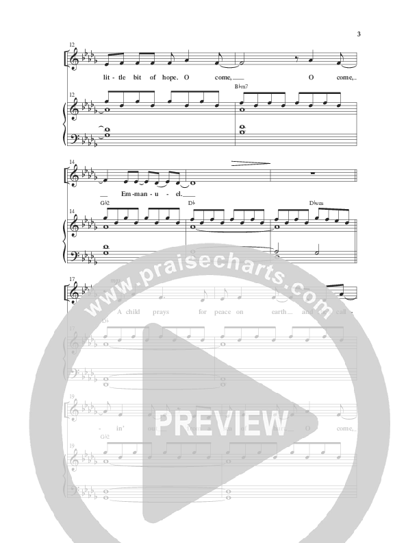 Light Of The World (Choral Anthem SATB) Anthem (SATB/Piano) (Word Music Choral / Arr. Cliff Duren)