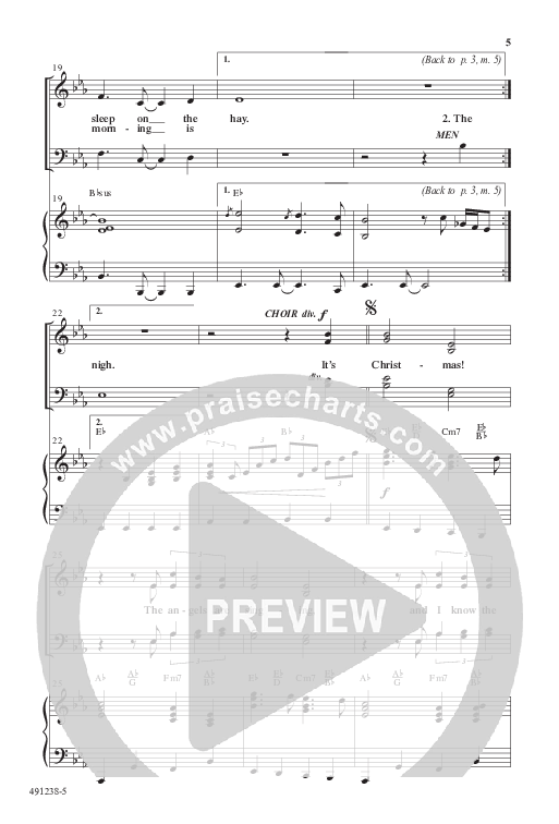 It's Christmas (Choral Anthem SATB) Anthem (SATB/Piano) (Word Music Choral / Arr. Jay Rouse)