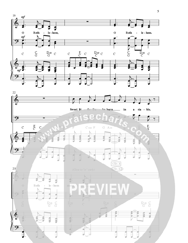 O Bethlehem Mornin' (Choral Anthem SATB) Anthem (SATB/Piano) (Lillenas Choral / Arr. David Clydesdale)