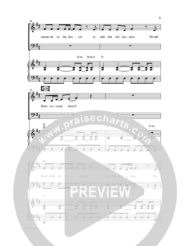 The Moment (Heaven's Come Down) (Choral Anthem SATB) Anthem (SATB/Piano) (Word Music Choral / Arr. Daniel Semsen)