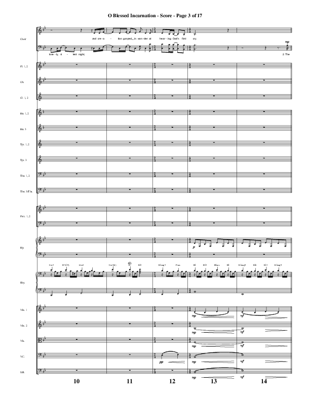 O Blessed Incarnation (Choral Anthem SATB) Conductor's Score (Word Music Choral / Arr. Mark McClure)