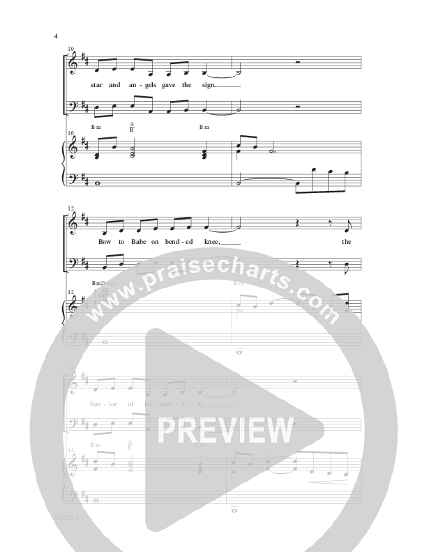 Noel Noel (Choral Anthem SATB) Anthem (SATB/Piano) (Word Music Choral / Arr. Marty Parks)