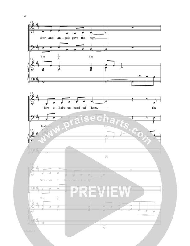 Noel Noel (Instrumental) Anthem (SATB/Piano) (Word Music Choral / Arr. Marty Parks)