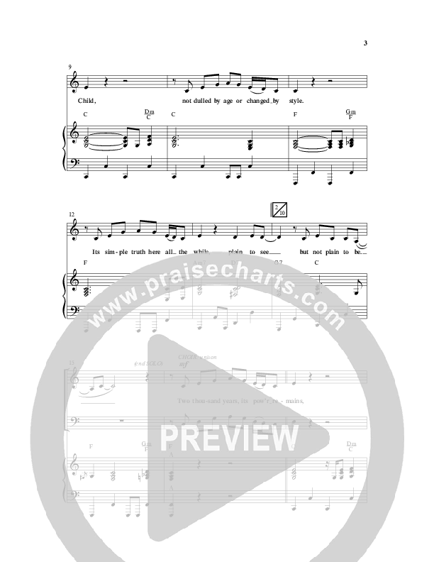 Night Divine (Choral Anthem SATB) Anthem (SATB/Piano) (Word Music Choral / Arr. Cliff Duren)