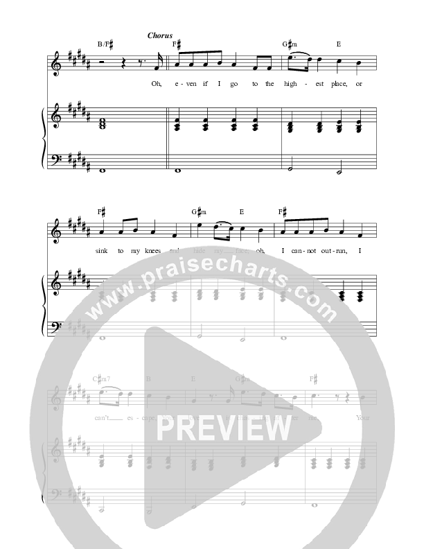 Fighting For My Heart (Live) Piano/Melody (Songs From The Soil)