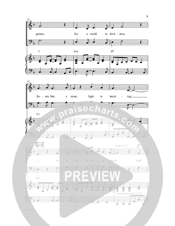 He Shall Reign Forevermore with Only King Forever (Choral Anthem SATB) Anthem (SATB/Piano) (Word Music Choral / Arr. Marty Hamby)