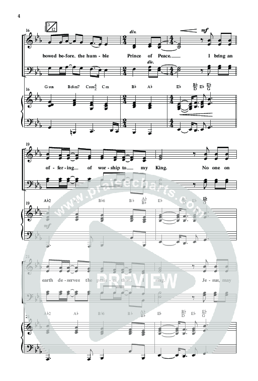 A Christmas Ofering (Medley) (Choral Anthem SATB) Anthem (SATB/Piano) (Word Music Choral / Arr. Marty Parks)