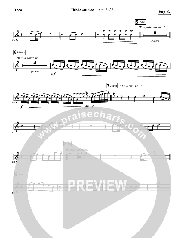 This Is Our God Oboe (Phil Wickham)