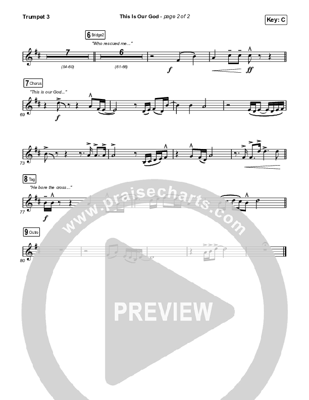 This Is Our God Trumpet 3 (Phil Wickham)