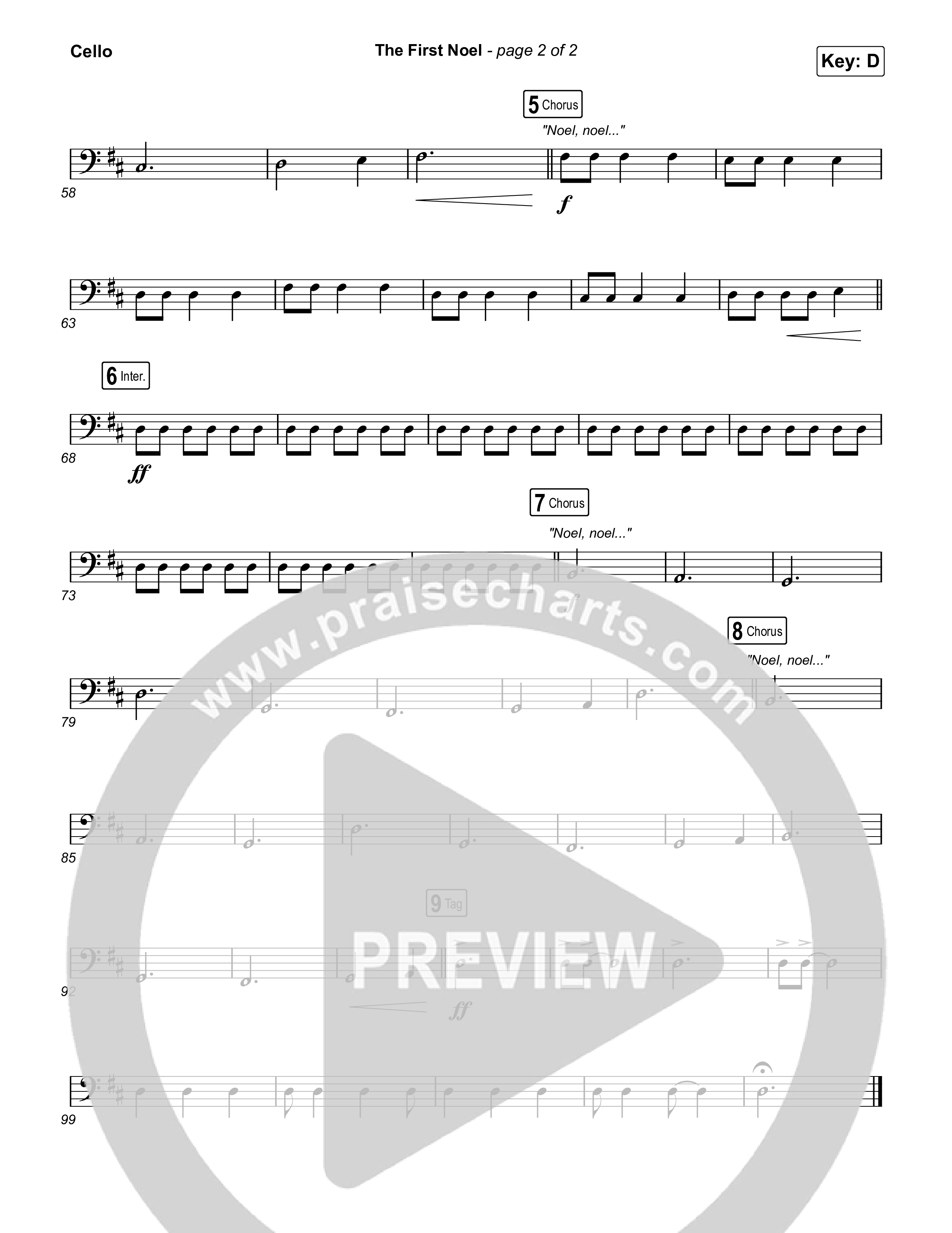 The First Noel Cello (Highlands Worship)