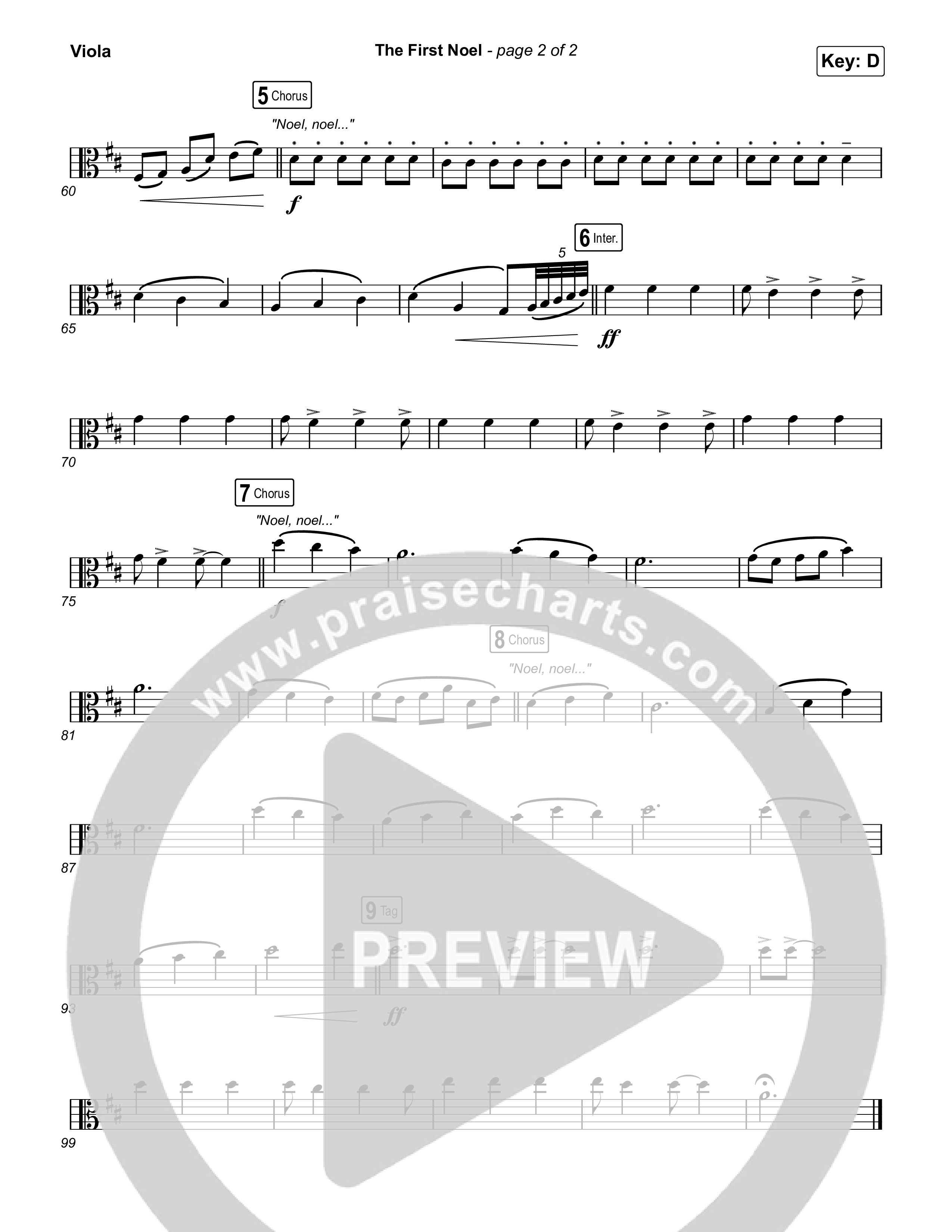 The First Noel Viola (Highlands Worship)