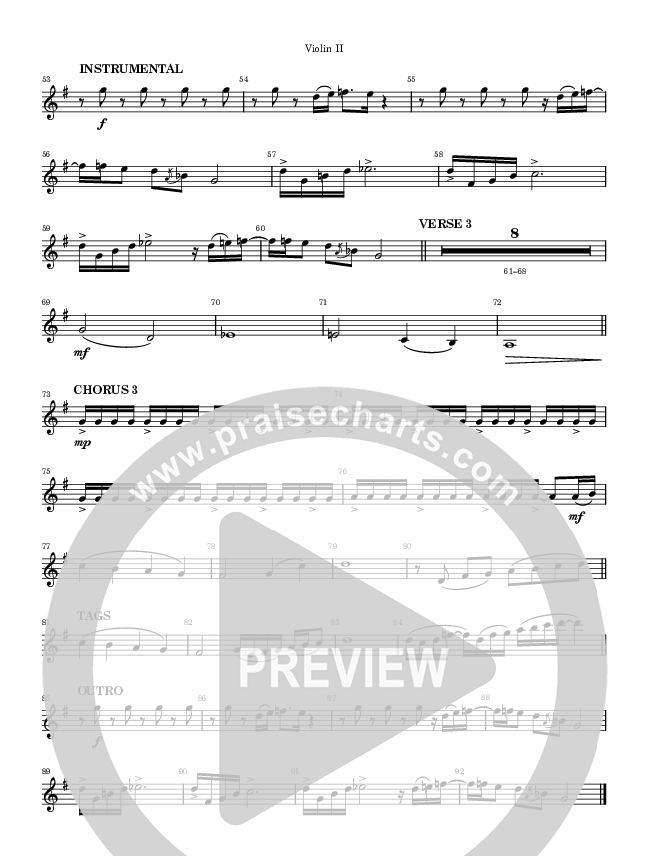 O Come All Ye Faithful Violin 2 (Highlands Worship)