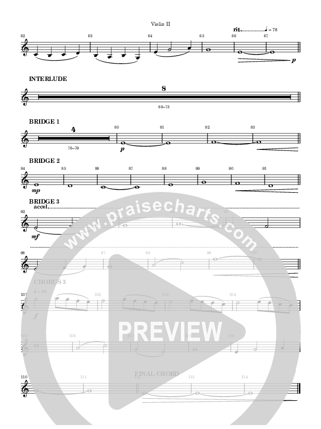 Angels We Have Heard On High (Joyful Joyful) Violin 2 (Highlands Worship)