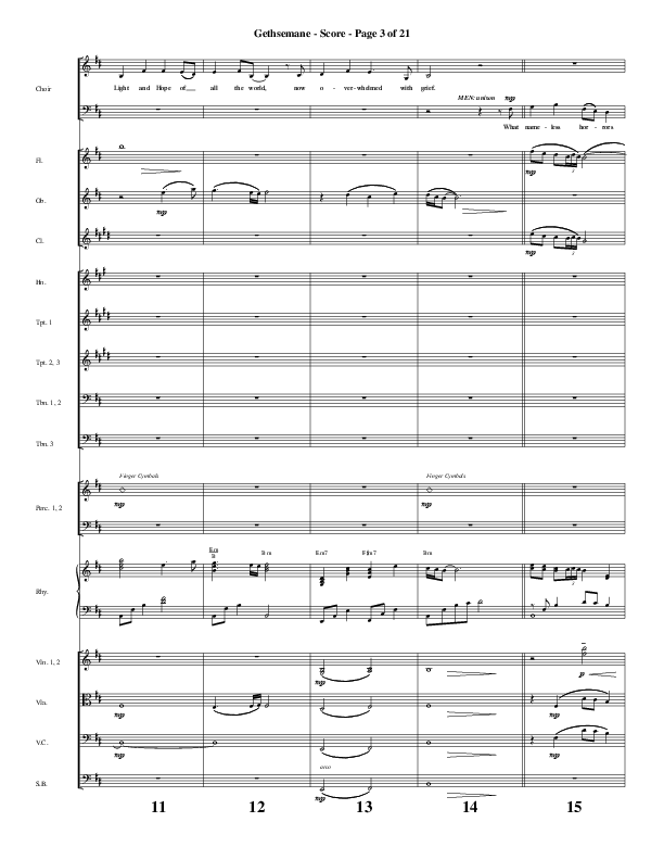 Gethsemane (To See The King Of Heaven Fall) (Choral Anthem SATB) Conductor's Score (Word Music Choral / Arr. Russell Mauldin)