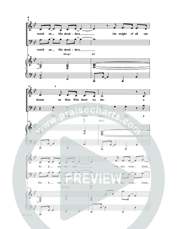God Of Calvary (Choral Anthem SATB) Anthem (SATB/Piano) (Word Music Choral / Arr. Jay Rouse)