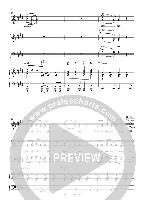 God of the Empty Grave (Choral Anthem SATB) Anthem (SATB/Piano) (Lillenas Choral / Arr. David Clydesdale)