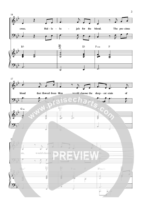 Hallelujah For The Cross (Choral Anthem SATB) Anthem (SATB/Piano) (Lillenas Choral / Arr. Richard Kingsmore)