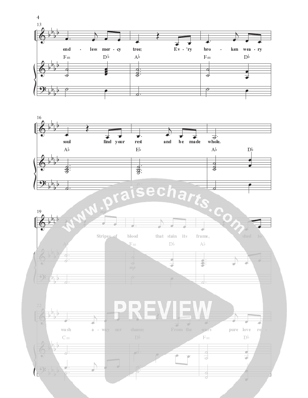 Mercy Tree (Choral Anthem SATB) Anthem (SATB/Piano) (Lillenas Choral / Arr. Nick Robertson)