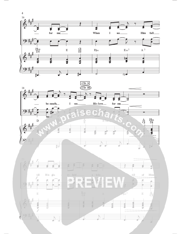 His Love For Me with Blessed Redeemer (Choral Anthem SATB) Anthem (SATB/Piano) (Lillenas Choral / Arr. Cliff Duren)