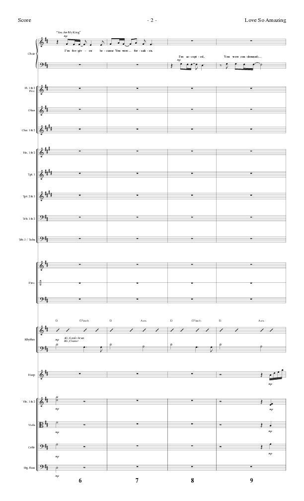 Love So Amazing (Choral Anthem SATB) Conductor's Score (Lillenas Choral / Arr. Marty Parks)
