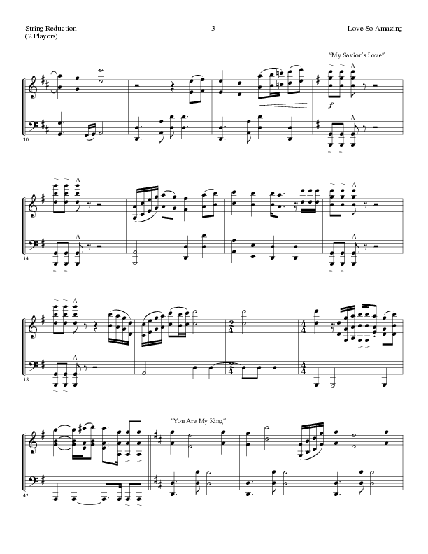 Love So Amazing (Choral Anthem SATB) String Reduction (Lillenas Choral / Arr. Marty Parks)