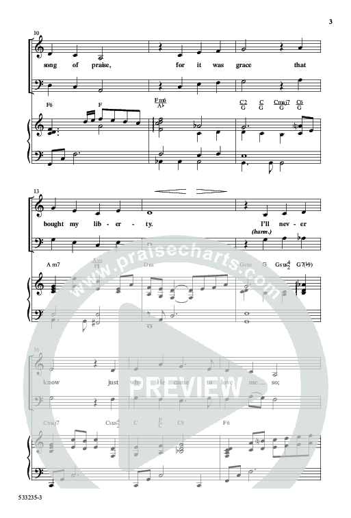 Amazing Love Medley (Choral Anthem SATB) Anthem (SATB/Piano) (Word Music Choral / Arr. Marty Parks)