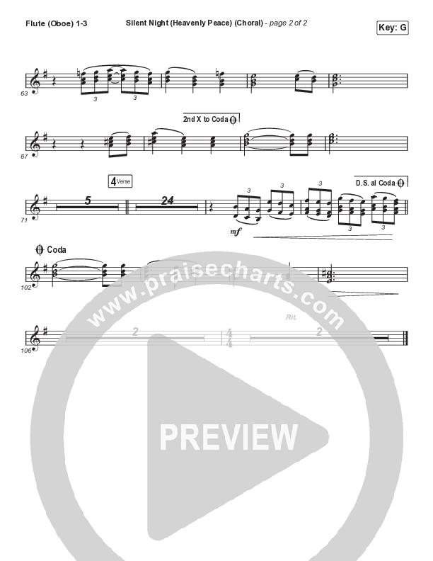 Silent Night (Heavenly Peace) (Sing It Now SATB) Wind Pack (We The Kingdom / Dante Bowe / Maverick City Music / Arr. Mason Brown)