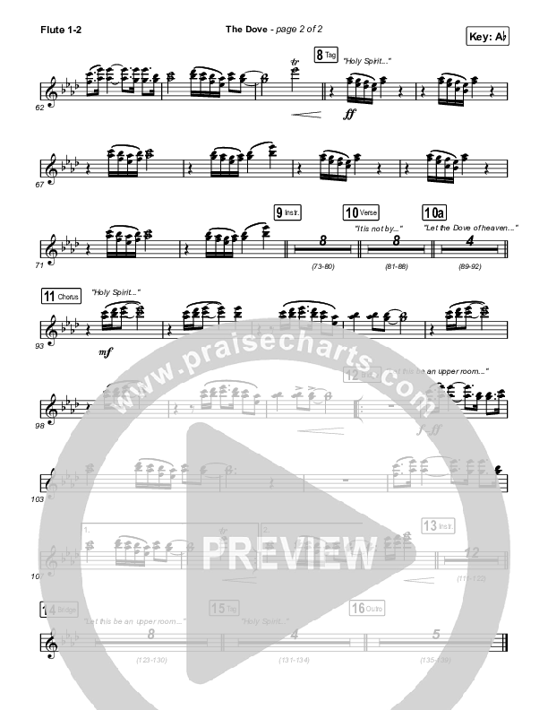 The Dove (Choral Anthem SATB) Wind Pack (The Belonging Co / Kari Jobe / Arr. Mason Brown)