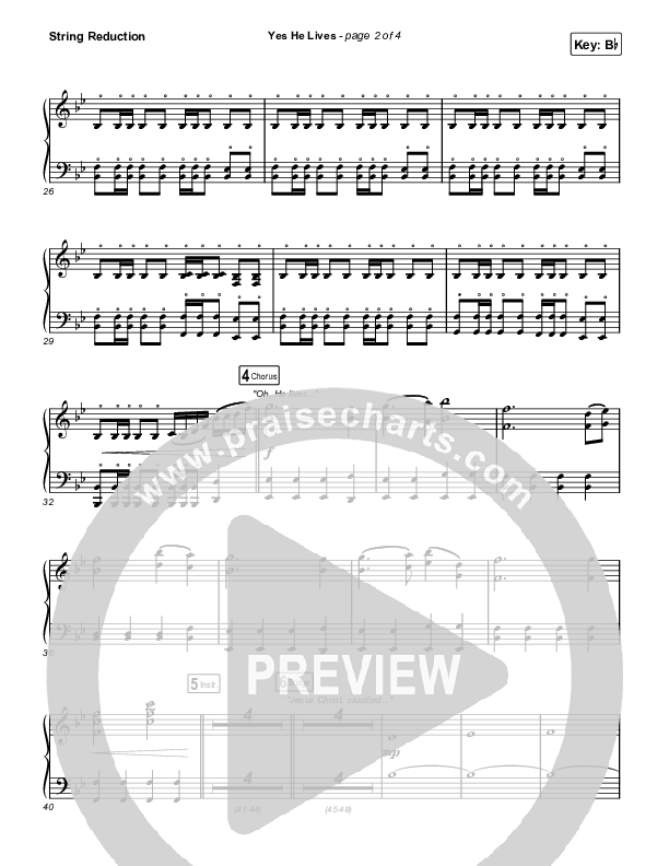 Yes He Lives String Reduction (Hannah Hobbs)