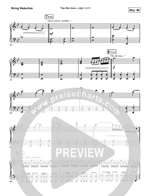 Yes He Lives String Reduction (Hannah Hobbs)