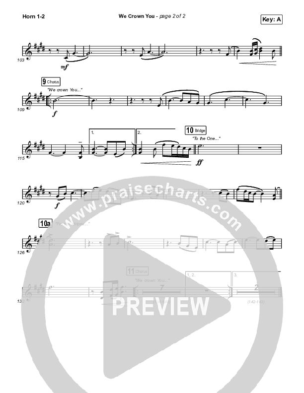 We Crown You Brass Pack (Jeremy Riddle)