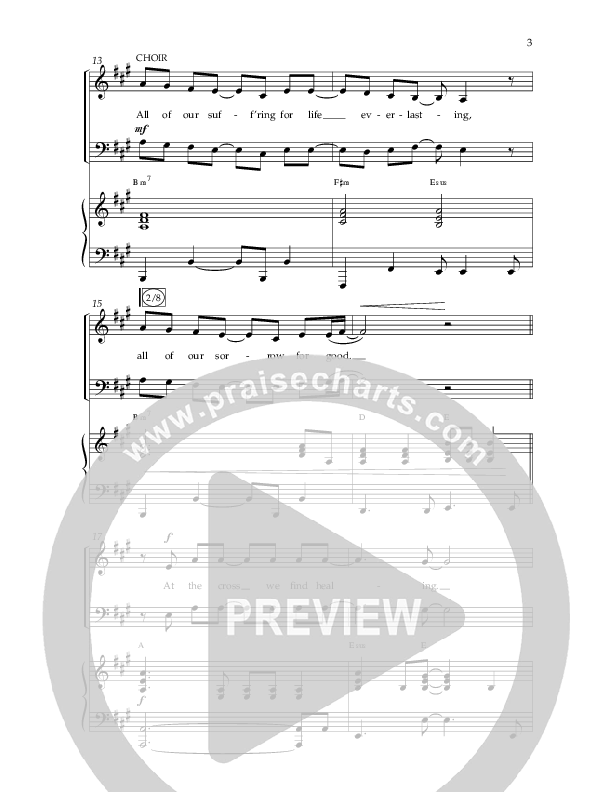 Lay It At The Cross (Choral Anthem SATB) Anthem (SATB/Piano) (Lifeway Choral / Arr. Craig Adams)