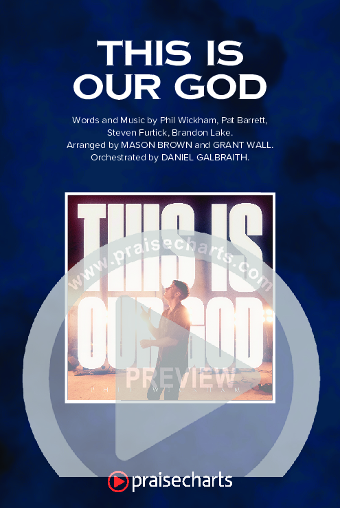 This Is Our God (Choral Anthem SATB) Octavo Cover Sheet (Phil Wickham / Arr. Mason Brown)
