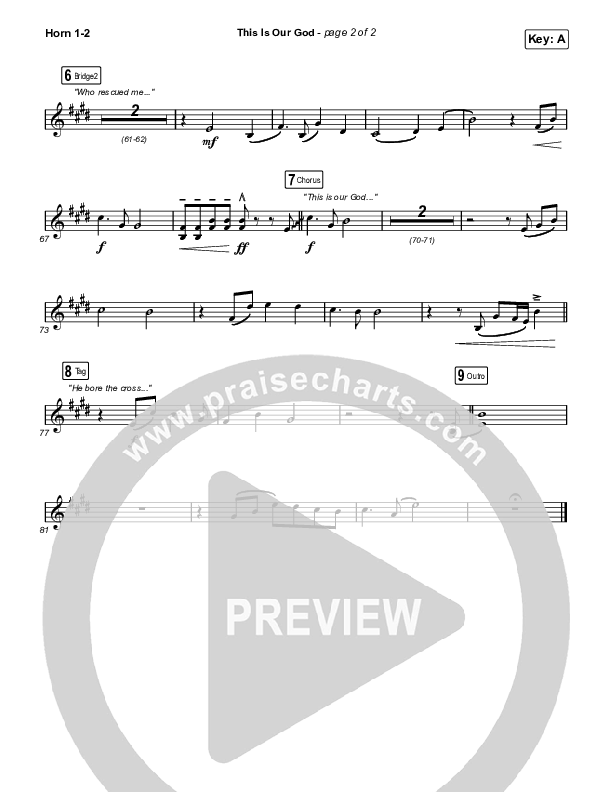 This Is Our God (Unison/2-Part) Brass Pack (Phil Wickham / Arr. Mason Brown)