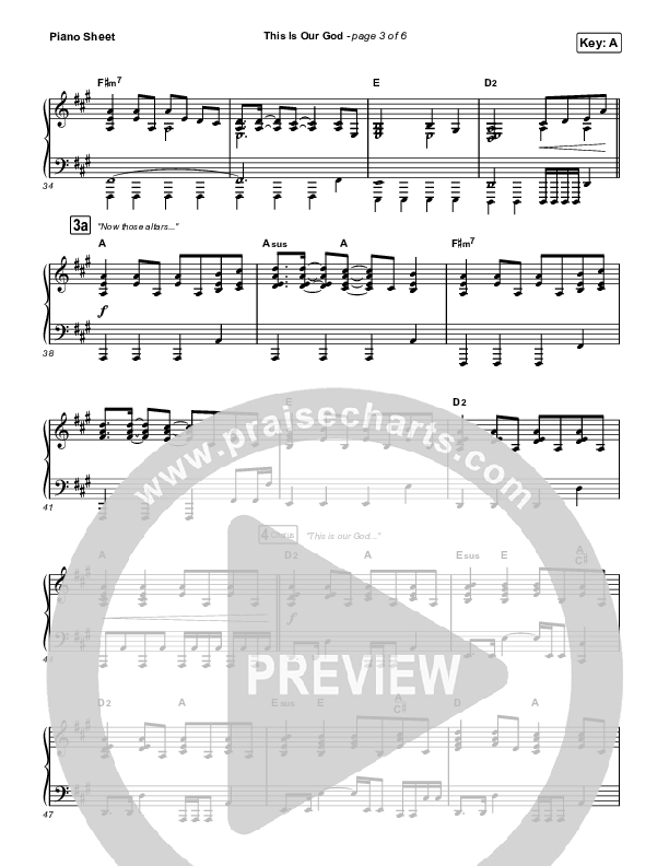 This Is Our God (Sing It Now) Piano Sheet (Phil Wickham / Arr. Mason Brown)