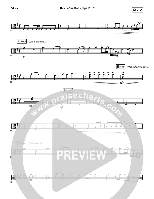 This Is Our God (Sing It Now) Viola (Phil Wickham / Arr. Mason Brown)