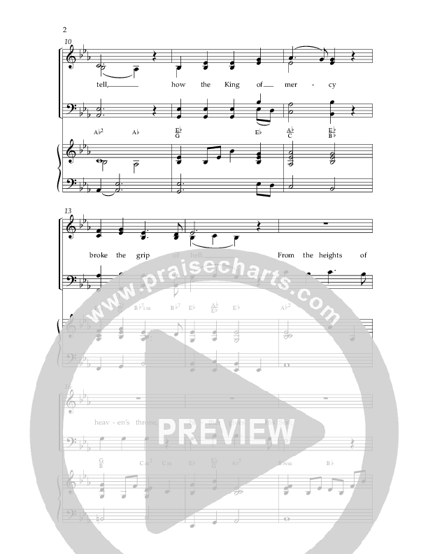 Oh What Grace (Choral Anthem SATB) Anthem (SATB/Piano) (Lifeway Choral / Arr. Camp Kirkland)