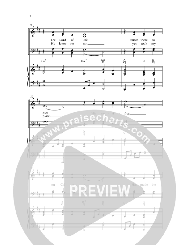 O Mighty Cross (Choral Anthem SATB) Anthem (SATB/Piano) (Lifeway Choral / Arr. Dennis Allen)