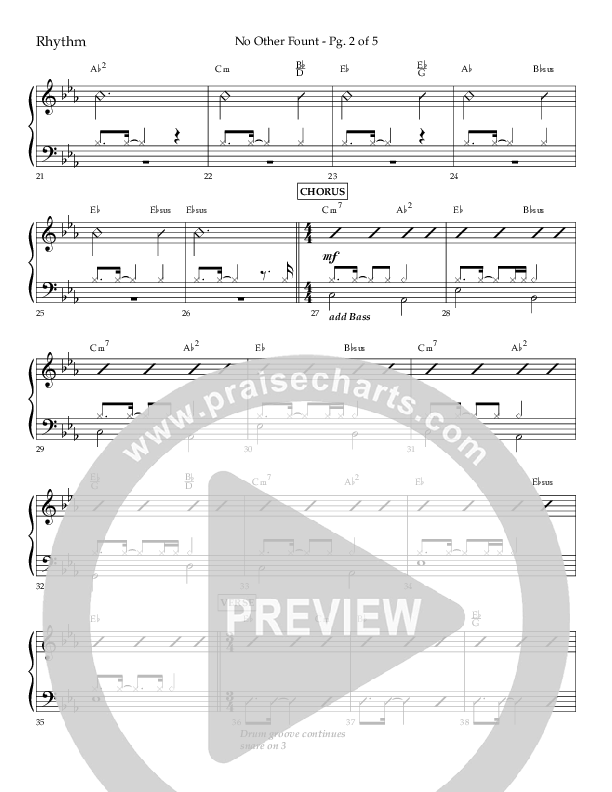 No Other Fount (Choral Anthem SATB) Lead Melody & Rhythm (Lifeway Choral / Arr. Jay Rouse)