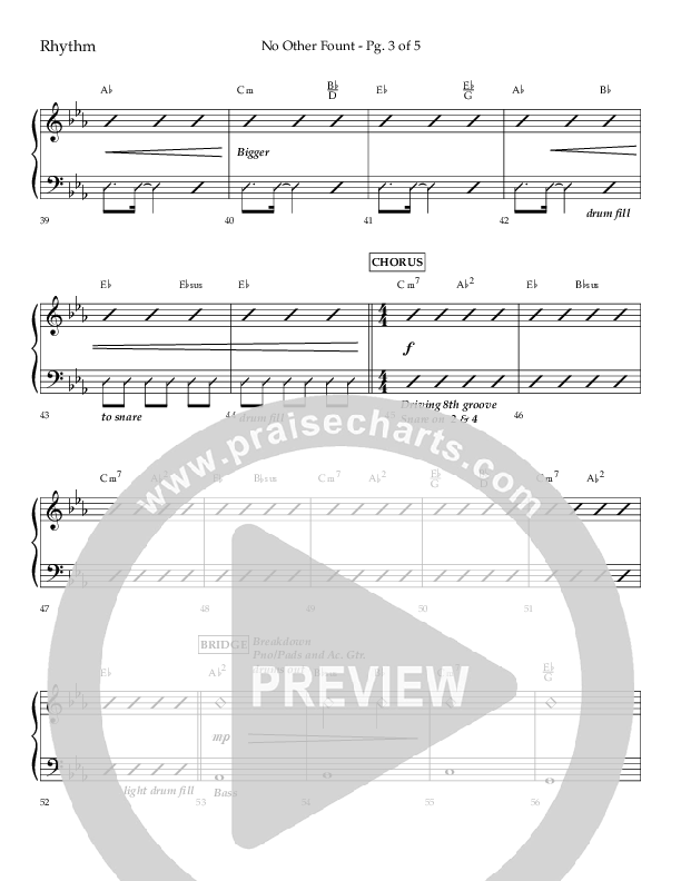 No Other Fount (Choral Anthem SATB) Lead Melody & Rhythm (Lifeway Choral / Arr. Jay Rouse)